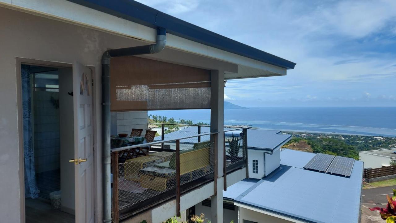 Studio Vaimiti Pour 2 Personnes Vue Mer Et Moorea 파페에테 외부 사진