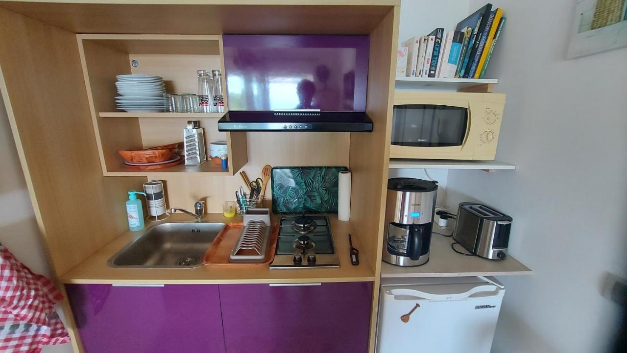 Studio Vaimiti Pour 2 Personnes Vue Mer Et Moorea 파페에테 외부 사진