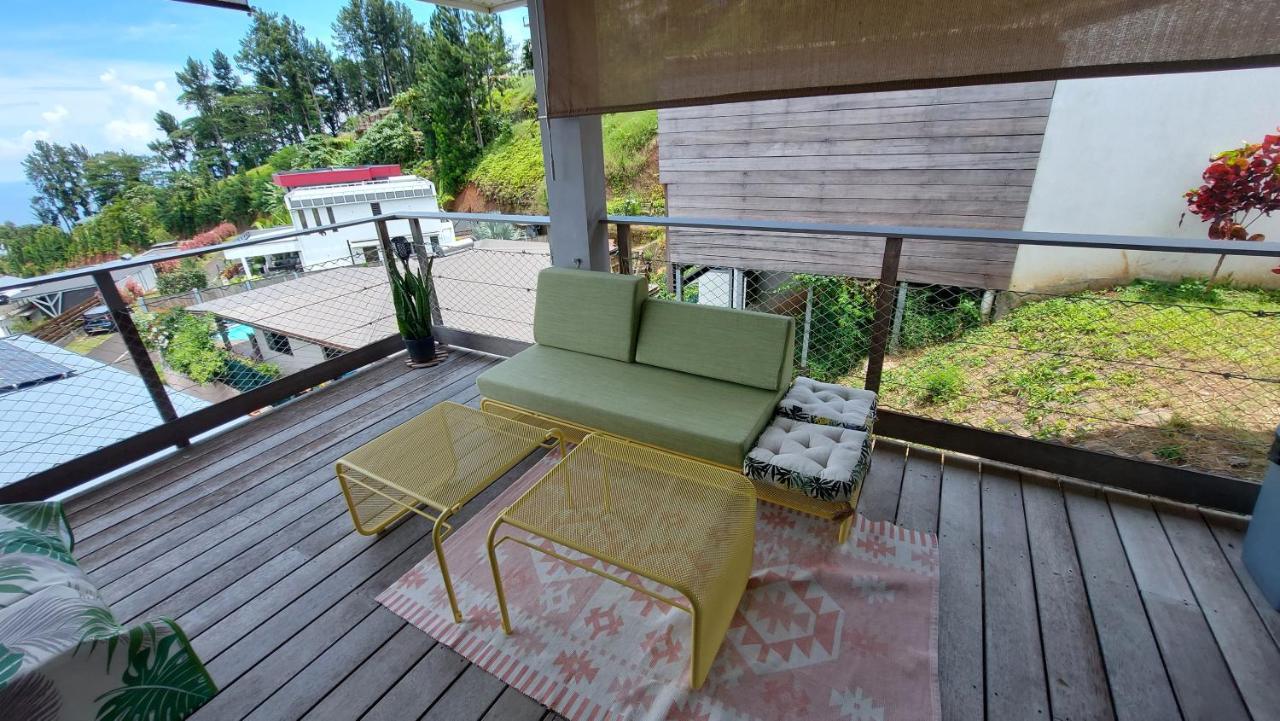 Studio Vaimiti Pour 2 Personnes Vue Mer Et Moorea 파페에테 외부 사진